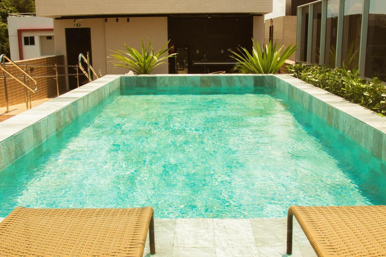 דירות João Pessoa Flat Novissimo A 40 Metros Do Mar מראה חיצוני תמונה